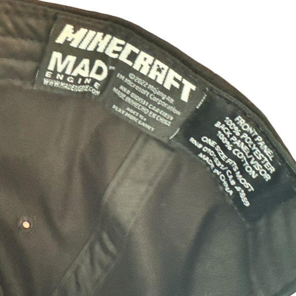 Minecraft Truckers Hat Rare Mad Engine Snapback - Picture 4 of 4